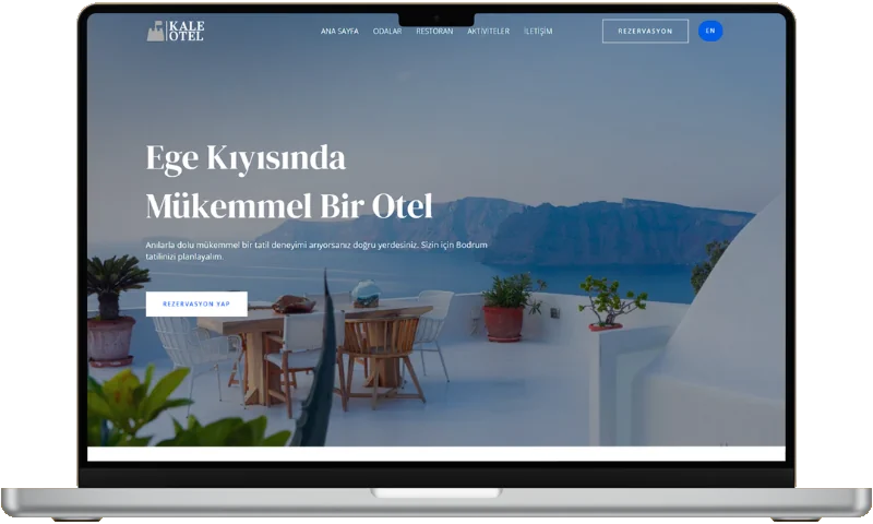 Otel & Pansiyon Web Sitesi